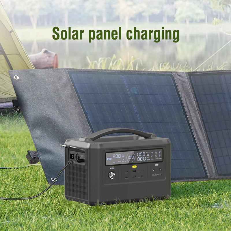 720Wh 600W Portable Power Station Solar Generator UK Socket(230V/ 200000mAh) 太陽能儲電 後備電池 流動電源