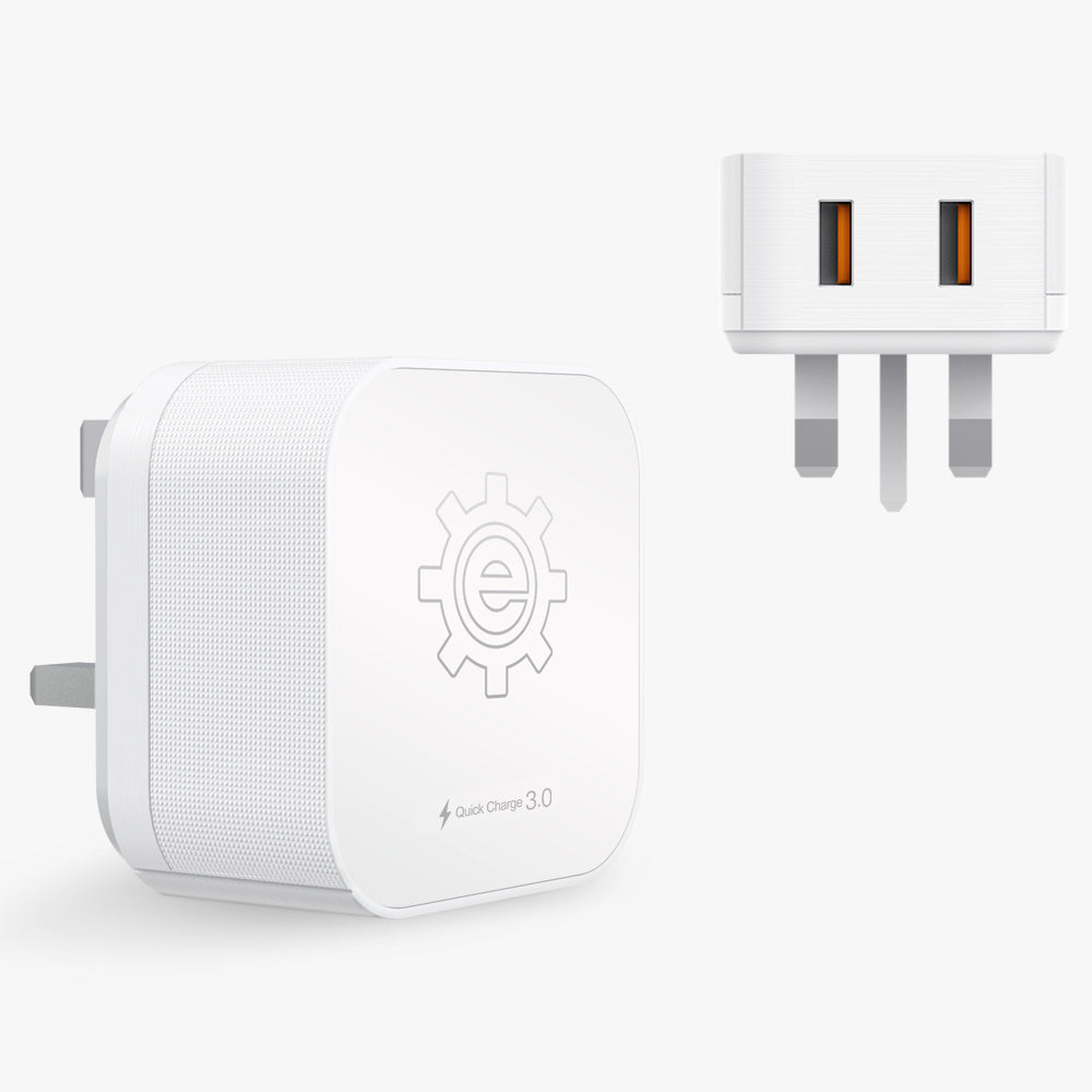 Dual Port Charger Mi 18w Qc Charger Usb Cable Mi 18 Watt Charger