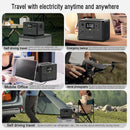 512Wh 300W LifePo4 Portable Power Station Solar Generator UK Socket(220V