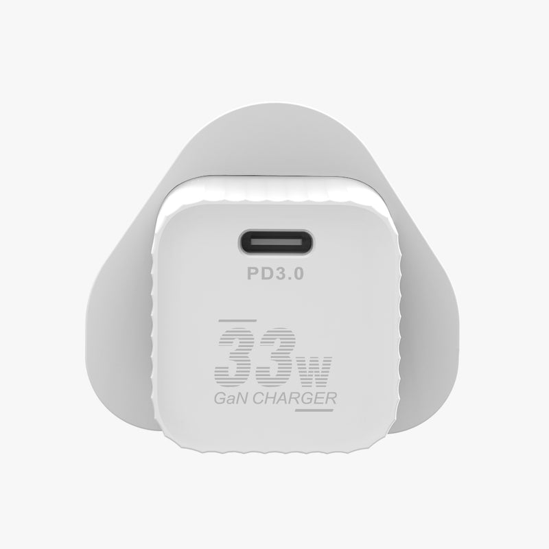 33W Output British Standard Fast-charging Charger with Type C Ports