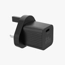 33W Output British Standard Fast-charging Charger with Type C Ports