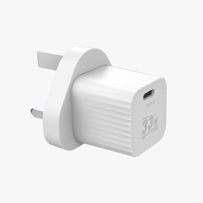 33W Output British Standard Fast-charging Charger with Type C Ports