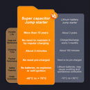 1000A Portable Vehicle Jump Starter (non-battery) with Super Capacitor