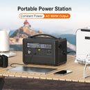 720Wh 600W Portable Power Station Solar Generator UK Socket(230V/ 200000mAh) 太陽能儲電 後備電池 流動電源