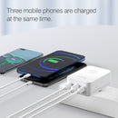 50W UK Standard Fast-charging Charger with Type C+A+C Ports