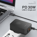 50W UK Standard Fast-charging Charger with Type C+A+C Ports
