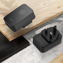 25W Output British Standard Fast-charging Charger with Type A Ports