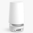 Night light, Bedside Lamp with a Bluetooth Speaker and 4 Charging Ports