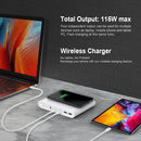 115W 26800mAh Multifunctional Power Bank PD+QC Fast-charging