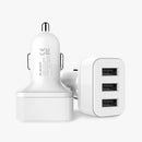 5V/6A 3 USB A Port Car Charger